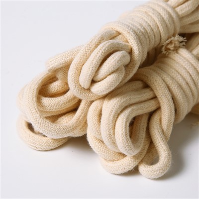 Pletená bavlnená šnúra